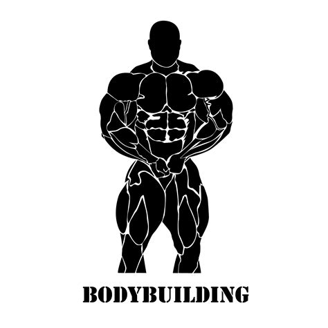 bodybuilding, vector | Bodybuilding logo, Bodybuilding, Best bodybuilder