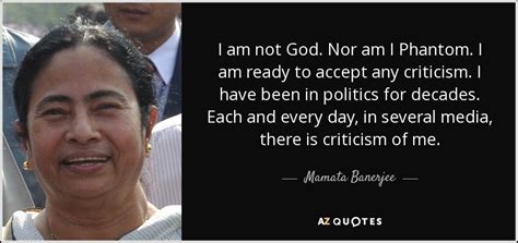 Mamata Banerjee quote: I am not God. Nor am I Phantom. I am...