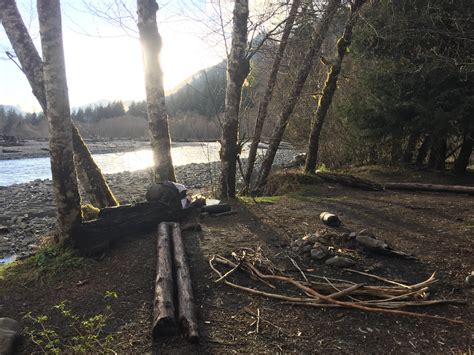 Olympic National Park - Hoh Rainforest Trail Campsite : r/camping