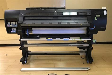 Lot #68: HP LATEX L26500, Banner, Vinyl and Vehicle Graphic Wrap Machine, Double Sided Printer ...