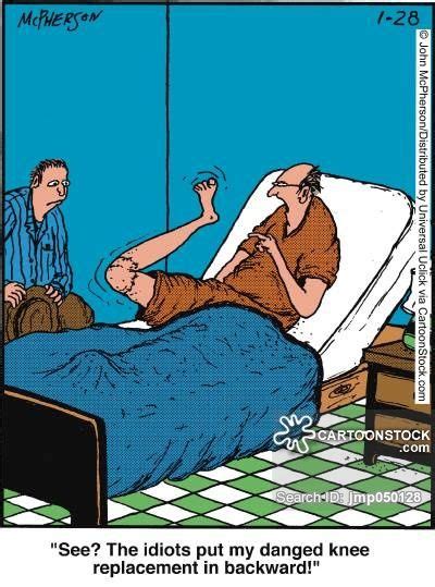 Knee cartoons. John McPherson. | Surgery Cartoons | Pinterest | To be ...