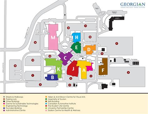 Georgian College Map - 1 College dr Barrie On • mappery