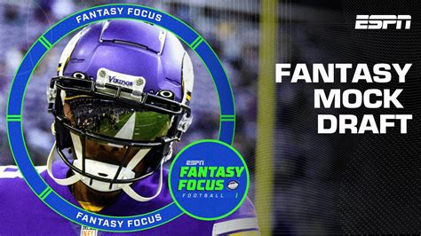 Fantasy Focus Mock Draft with Field Yates! | Fantasy Focus 🏈 - YouTube