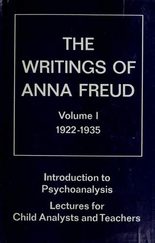 Introduction to psychoanalysis by Anna Freud | Open Library