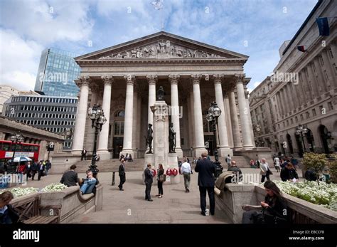 England, London, Old Stock Exchange Building Stock Photo - Alamy