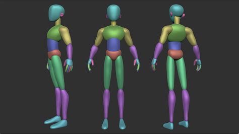 ArtStation - Stylized Basemesh Collection | Resources