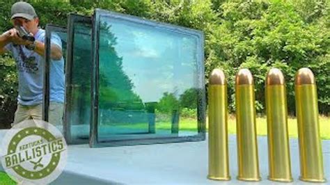 700 Nitro Express vs Bulletproof Glass !!! (World’s Biggest Elephant Gun) - Kentucky Ballistics ...