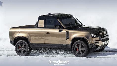 A 2020 Land Rover Defender Pickup Truck? We Say “Yes, Please, With ...