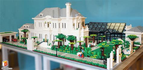 LEGO Grand Villa | Lego mansion, Lego house, Lego architecture