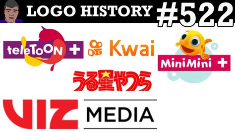 LOGO HISTORY #522 - Kwai, Viz Media, TeleToon+, MiniMini+ & Urusei ...