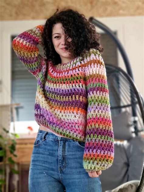 Cloud Sweater. Crochet Pattern – ByKaterina