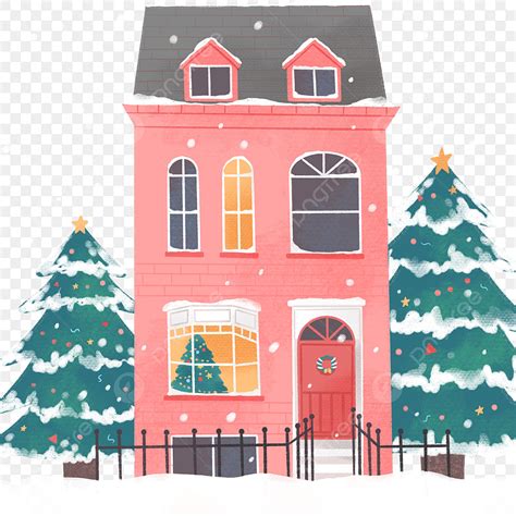 Christmas Houses PNG, Vector, PSD, and Clipart With Transparent ...