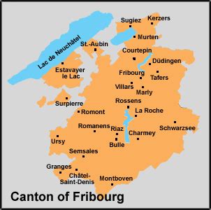 Fribourg Map and Fribourg Satellite Images