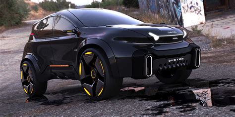 Dacia Duster Sport EV Rendering Shows Futuristic Crossover With Refined ...