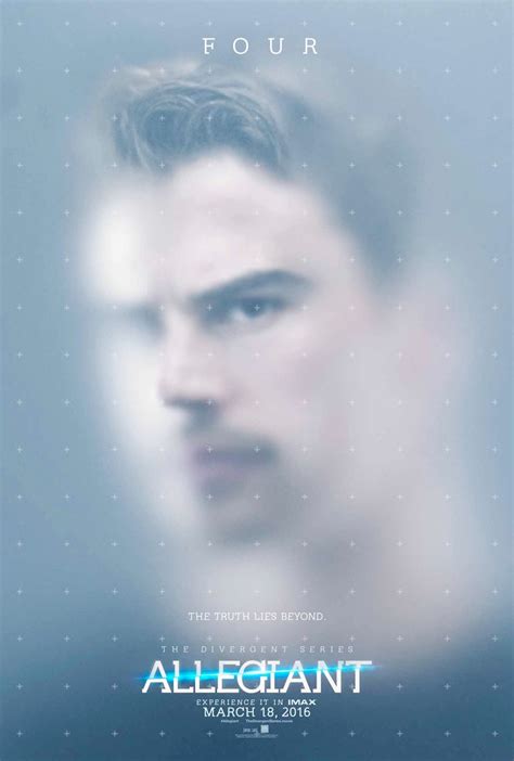 Allegiant Poster Artwork Featuring Theo James as Four