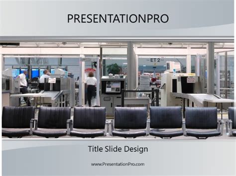 Airport Security PowerPoint template - PresentationPro