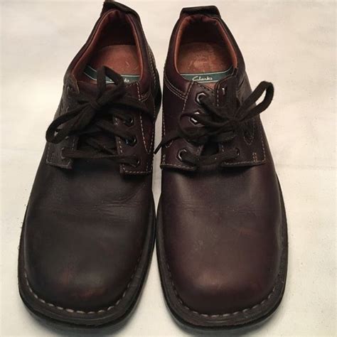 Men Clark's Brown leather shoes | Brown leather shoes, Men's clarks ...