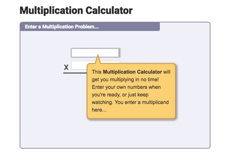 Multiplication Calculator If you need a multiplication calculator that shows work, whether for ...