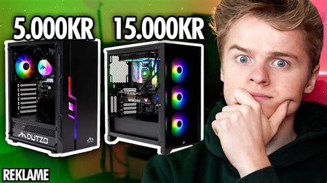 FIND DEN BEDSTE GAMING COMPUTER! - YouTube