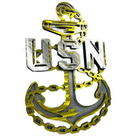 Best USN Chief Anchor 2022 | Metal Art Hub