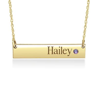 Shop Silver and Gold Bar Necklaces | Helzberg Diamonds