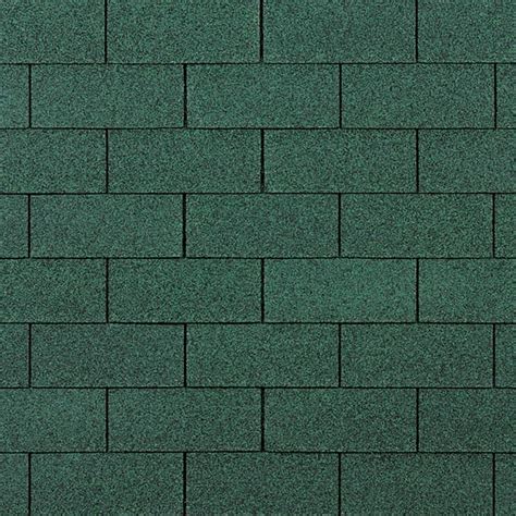 Owens Corning Supreme Chateau Green Algae Resistant 3-Tab Asphalt Shingles 33.3 sq. ft. per ...