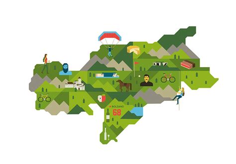 Forbes - South Tyrol map :: Behance