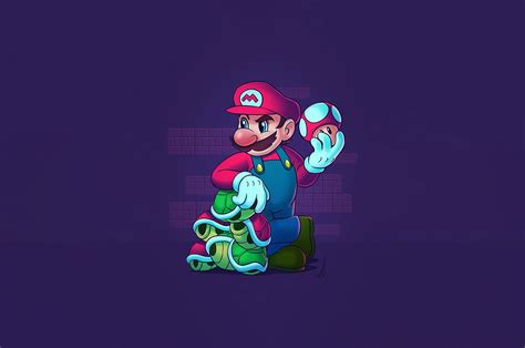 Pixel Mario Wallpapers - Top Free Pixel Mario Backgrounds - WallpaperAccess