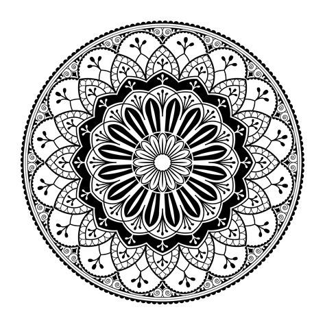 Spiritual mandala pattern - Download Free Vectors, Clipart Graphics & Vector Art