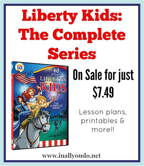 Liberty Kids History DVDs & free activities - In All You Do | Liberty kids, History for kids ...