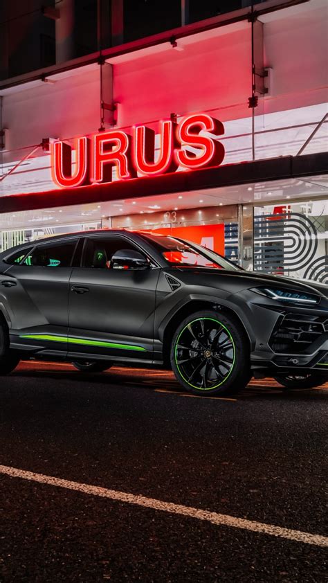 Lamborghini Urus Graphite Capsule Wallpaper 4K, 2021