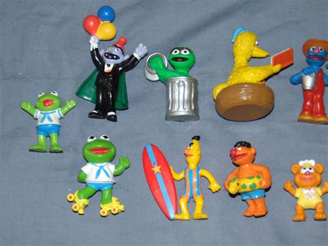 Vintage Sesame Street PVC Figures lot of 11 | #4614488011