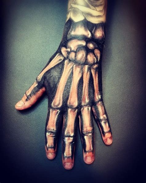 #skeleton #hand #tattoo #design #blackartemtattoo | Skeleton hand ...