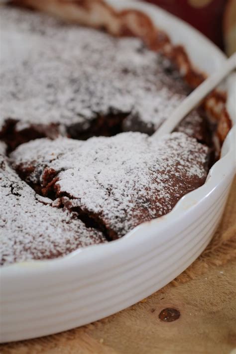 Chocolate Self-Saucing Pudding | Classic Recipe - Bake Play Smile