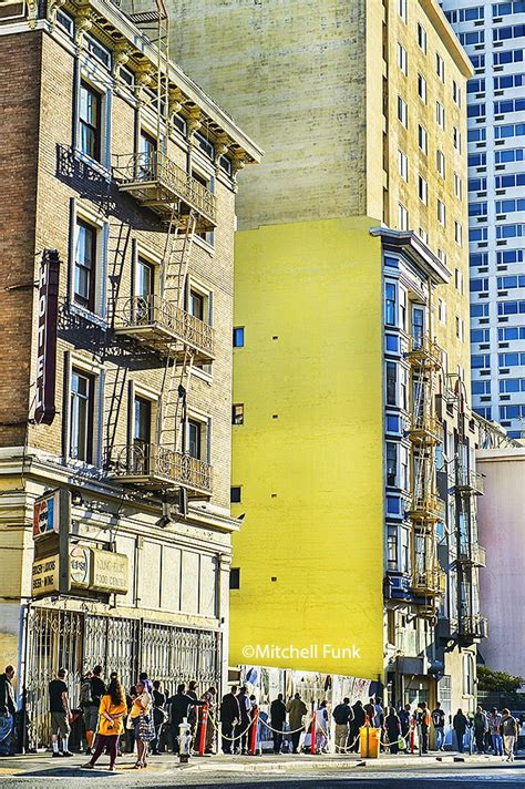 People Wanting On Line For Food In The Tenderloin District, San ...