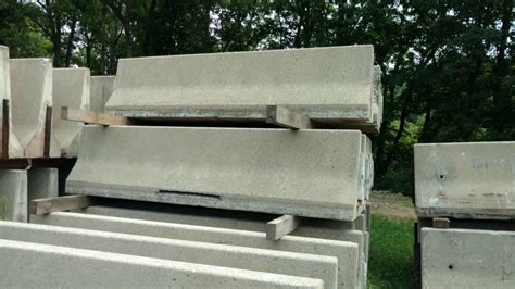 12′ Concrete Jersey Barrier | 48 Barriers | Precast Concrete Barriers