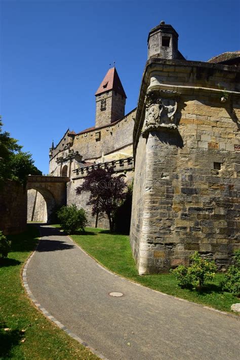 View of the VESTE COBURG CASTLE in Coburg, Germany Editorial Image - Image of view, medieval ...