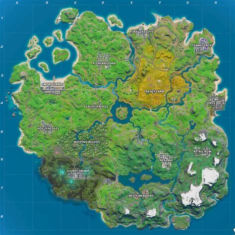 Here’s The (Mostly) New ‘Fortnite’ Map And Every Named Location