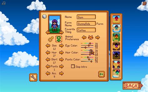 Stardew Valley Character Creation Ideas - Design Talk