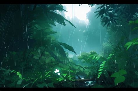 Premium Photo | Rainforest Jungle Background