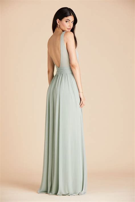 Jan Dress - Sage | Light green bridesmaid dresses, Sage green ...