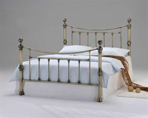 Victorian Antique Vintage Brass Metal bed Shabby Chic Double King Size 2 Styles | Brass bed ...