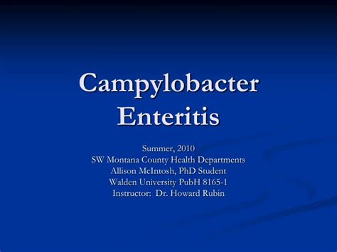 PPT - Campylobacter Enteritis PowerPoint Presentation, free download - ID:1721050