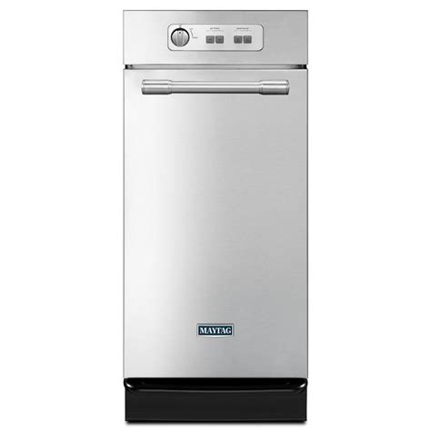 Maytag 15 in. Built-In Trash Compactor in Stainless Steel-MTUC7500AFM - The Home Depot