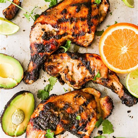 Easy Grilled Pollo Asado Recipe (Grill or Oven) | What Great Grandma Ate | Recipe | Bbq chicken ...