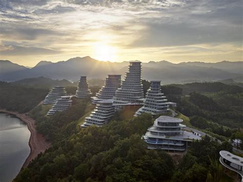 MAD Ma Yansong Huangshan Mountain Village | Floornature