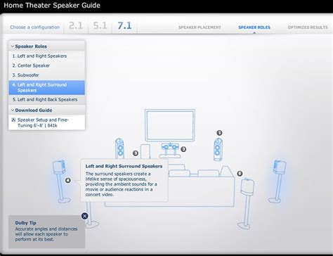 Dolby Home Theater Setup Guide