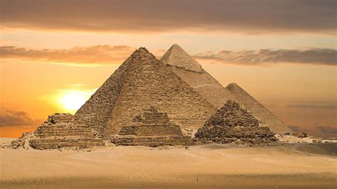 Great Pyramid of Egypt, pyramid, Egypt, desert, architecture HD ...