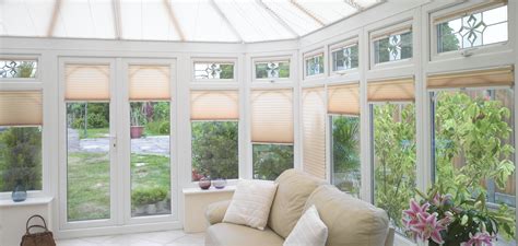 Pleated Conservatory Blinds - Appeal Home Shading