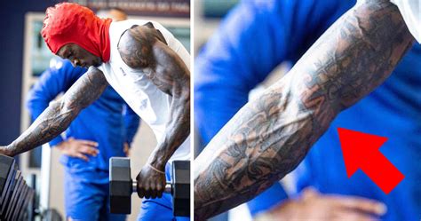 Kadarius Toney's Giants Workout Photo Features New Tattoo